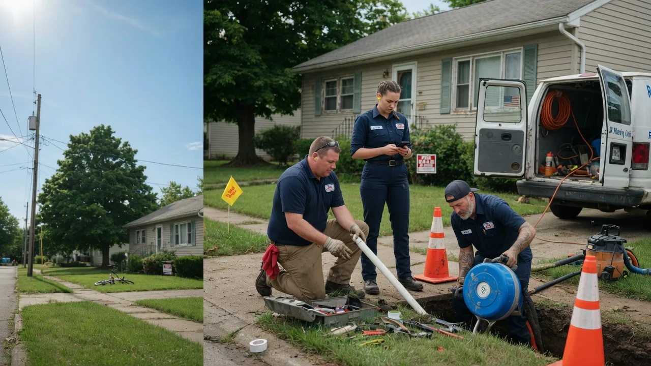 Sewer Line Repair in Henderson, IL near me